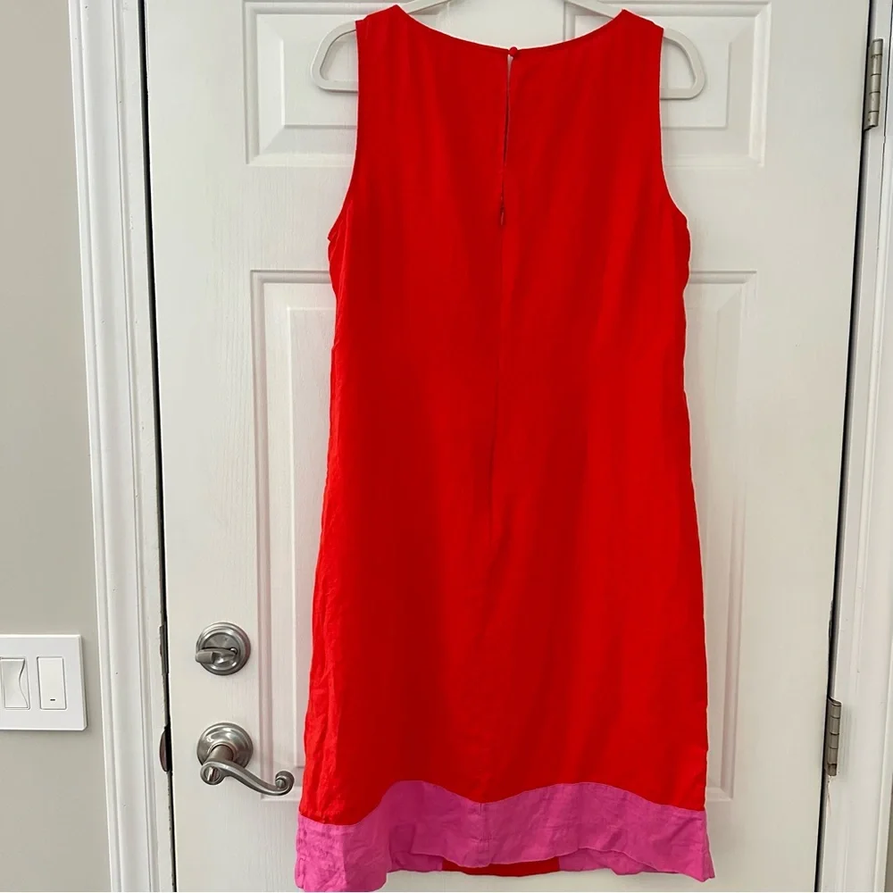 Boden New British Tilly Linen Dress Red Pop
10 Long - Picture 7 of 9